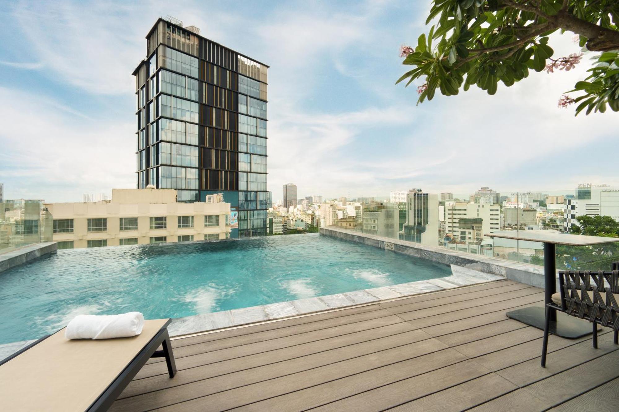 M City Hotel Saigon Ho Şi Min Exterior foto