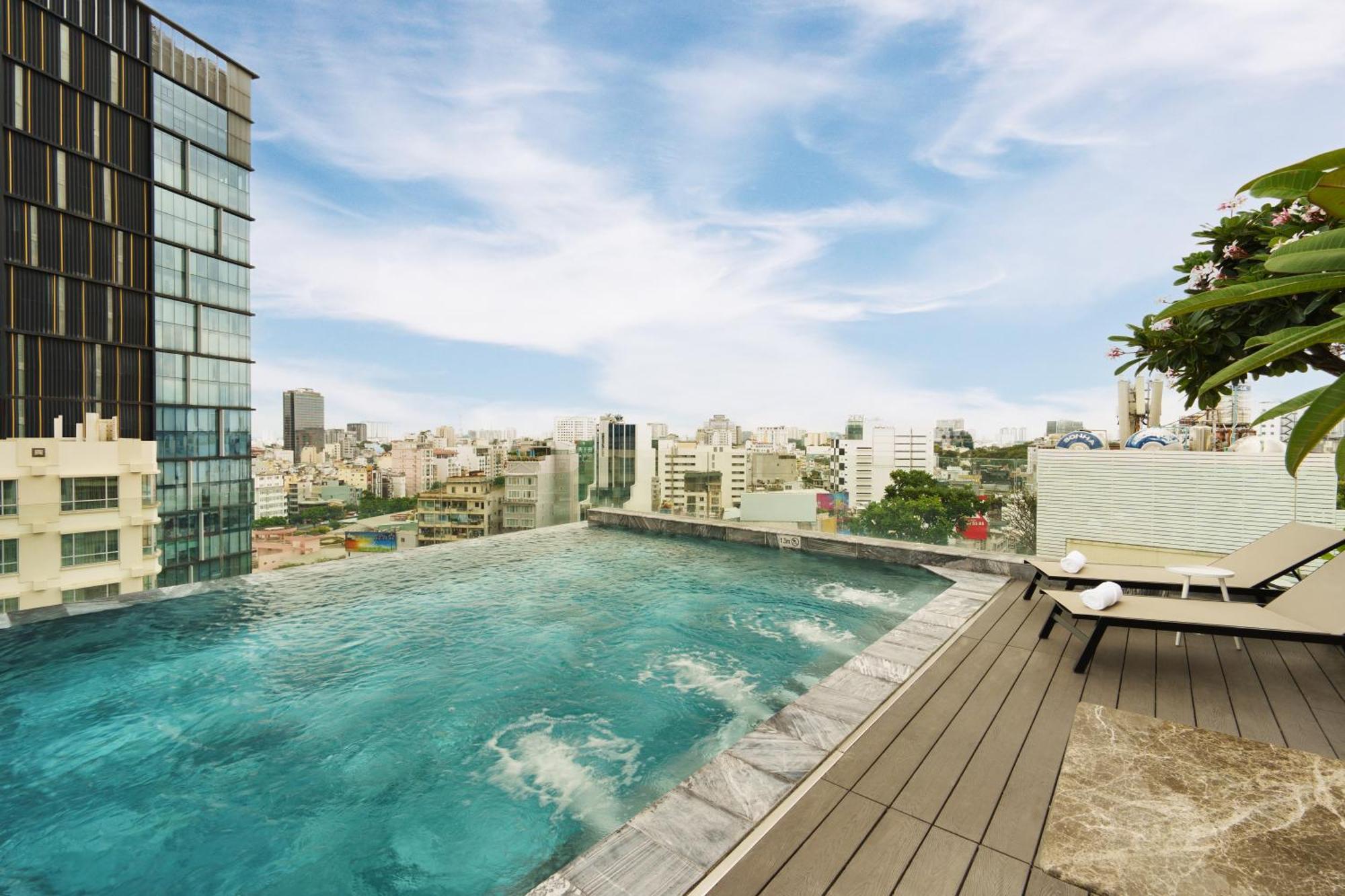 M City Hotel Saigon Ho Şi Min Exterior foto