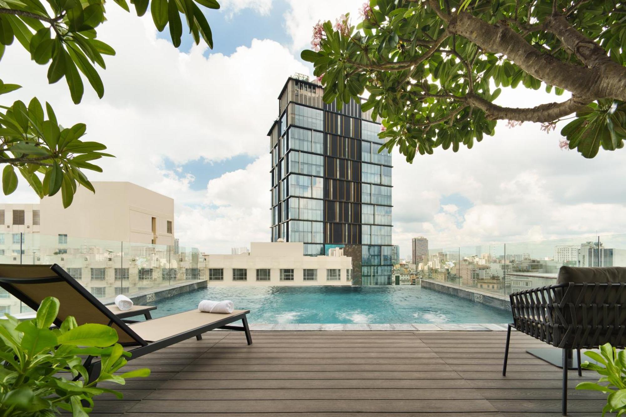 M City Hotel Saigon Ho Şi Min Exterior foto